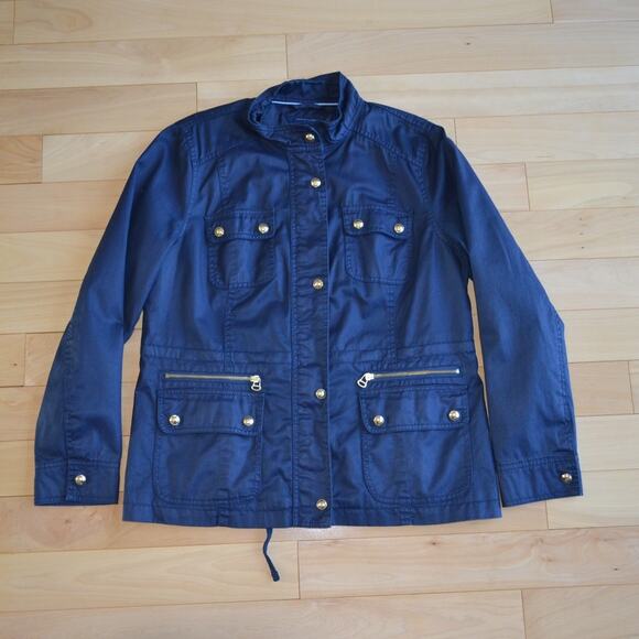 Tommy Hilfiger Navy Blue Utility Field Jacket Size XL - Picture 1 of 4